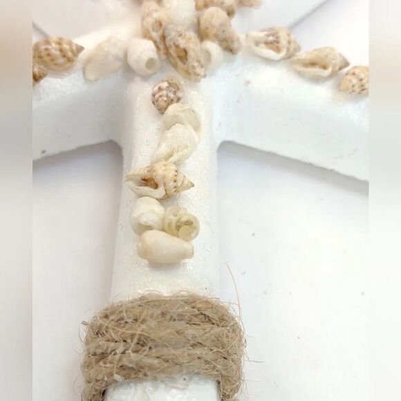 Starfish and Seashell Wall Hanging Decor Nautical Coastal Decor NWT see details - Picture 8 of 14